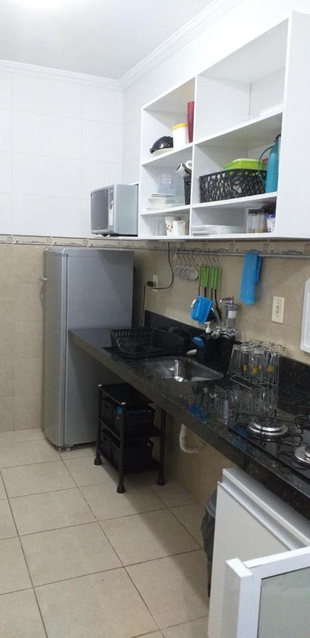 Apartamento No Canto Do Forte, Wi-Fi, Estacionamento Gratuito E Churrasqueira Πράια Γκράντε Εξωτερικό φωτογραφία