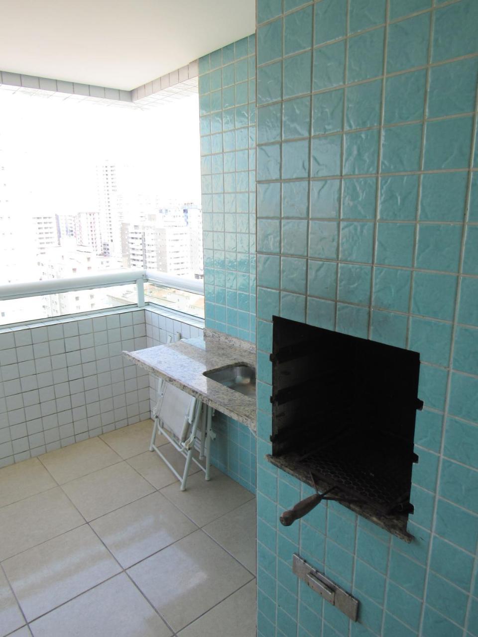 Apartamento No Canto Do Forte, Wi-Fi, Estacionamento Gratuito E Churrasqueira Πράια Γκράντε Εξωτερικό φωτογραφία