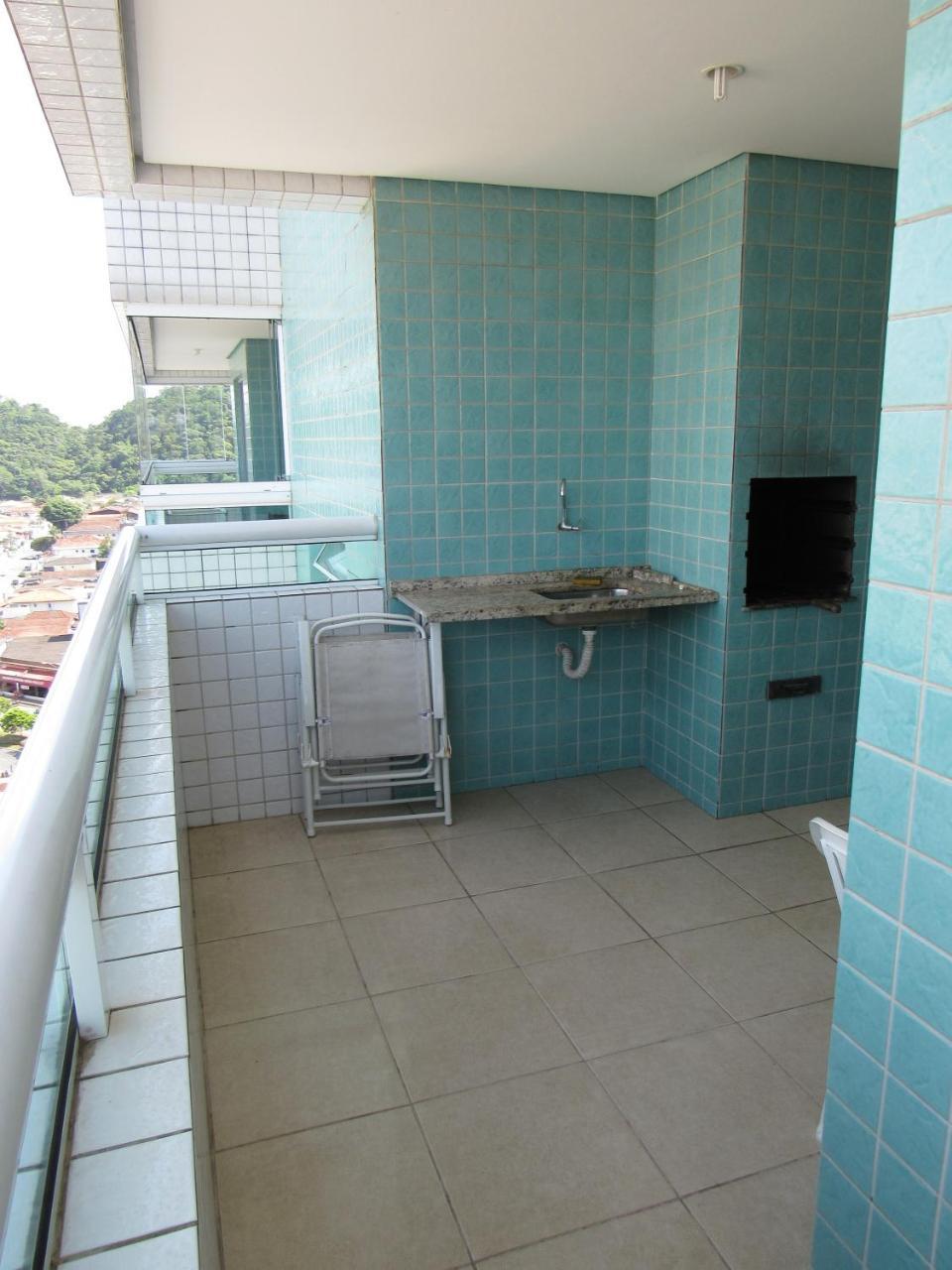 Apartamento No Canto Do Forte, Wi-Fi, Estacionamento Gratuito E Churrasqueira Πράια Γκράντε Εξωτερικό φωτογραφία